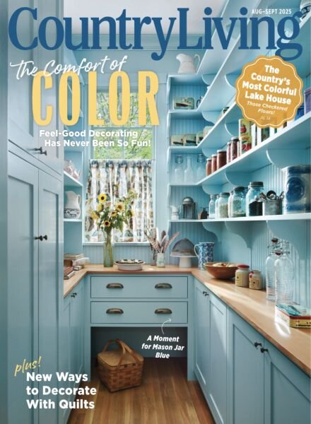 Country Living USA – August-September 2025 Cover