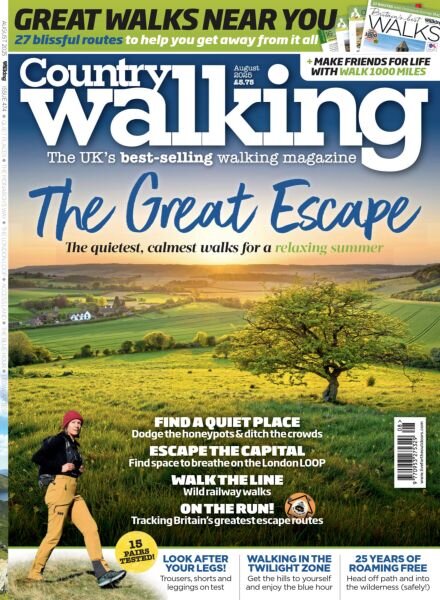 Country Walking – August 2025 Cover
