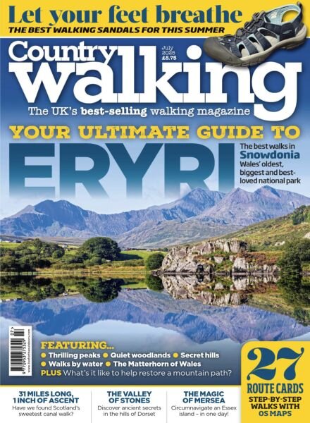 Country Walking – July 2025 Cover