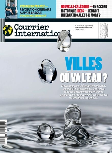 Courrier International – 17 Juillet 2025 Cover