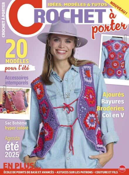 Crochet a porter – Aout-Octobre 2025 Cover