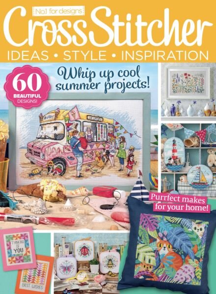 CrossStitcher – August 2025 Cover
