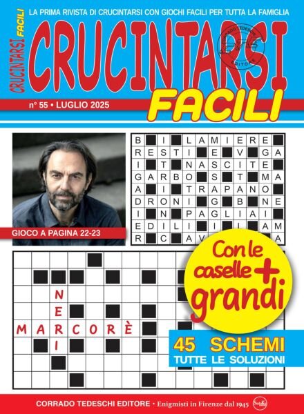 Crucintarsi Facili – Luglio 2025 Cover