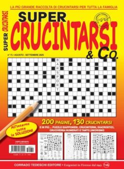 Crucintarsi Giganti – Agosto-Settembre 2025