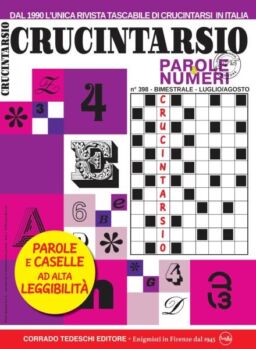Crucintarsio – 3 Luglio 2025
