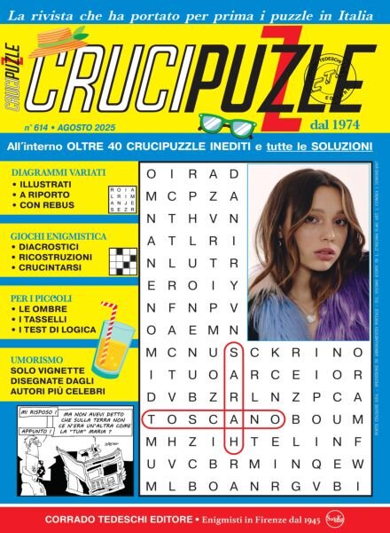 Crucipuzzle – Agosto 2025 Cover
