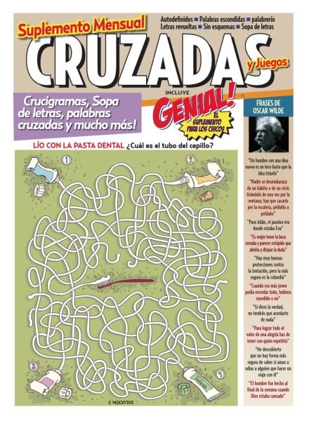 Cruzadas y Genial! – Julio 2025 Cover