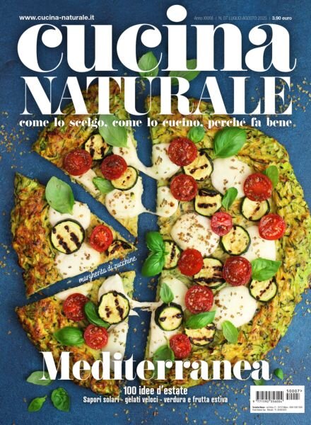 Cucina Naturale – Luglio-Agosto 2025 Cover
