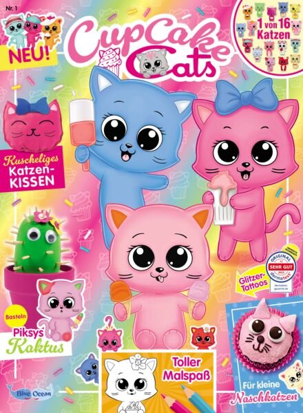 CupCakeCats – Juni 2025 Cover