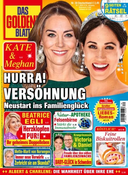 Das Goldene Blatt – 19 Juli 2025 Cover