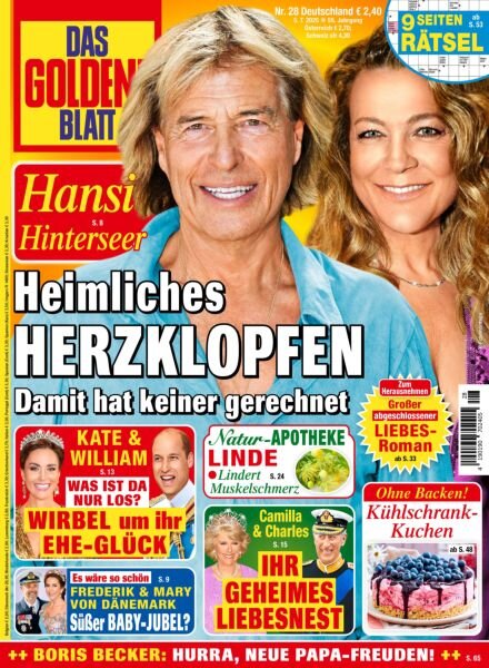 Das Goldene Blatt – 5 Juli 2025 Cover