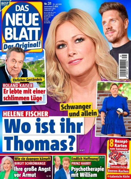 Das Neue Blatt – 23 Juli 2025 Cover