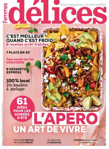 Delices de Femmes d’Aujourd’hui – Juillet 2025 Cover