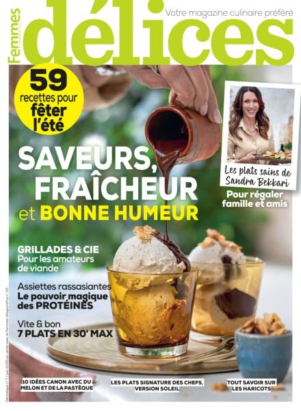 Delices de Femmes d’Aujourd’hui – Juin 2025 Cover