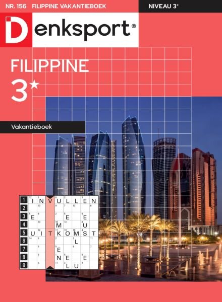 Denksport Filippine 3 Vakantieboek – 24 Juli 2025 Cover