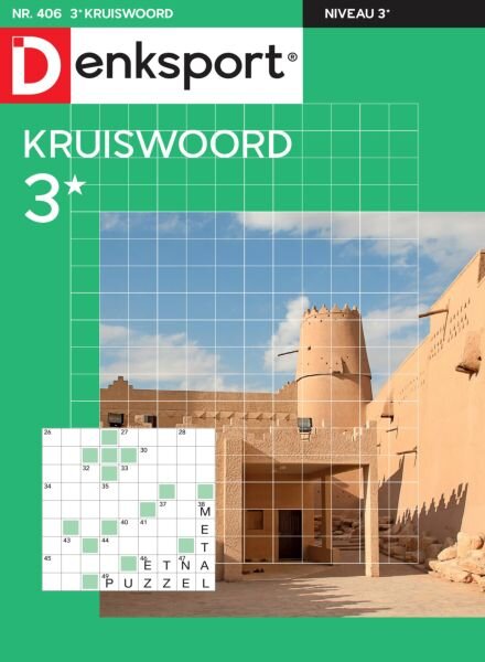 Denksport Kruiswoord 3 – 10 Juli 2025 Cover