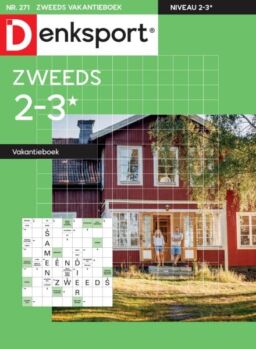 Denksport Zweeds 2-3 vakantieboek – 3 Juli 2025