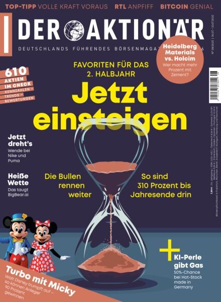Der Aktionar – 04 Juli 2025 Cover