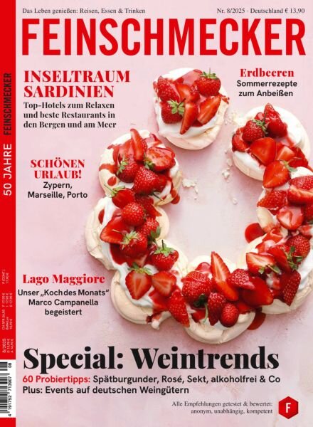 Der Feinschmecker – August 2025 Cover