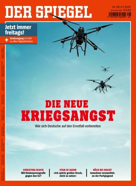 Der Spiegel – 04 Juli 2025 Cover