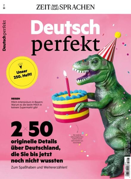 Deutsch Perfekt – Nr 7 2025 Cover