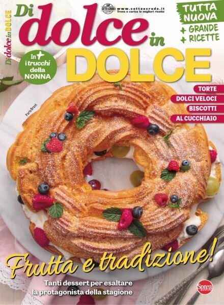 Di Dolce in Dolce – Luglio-Agosto 2025 Cover