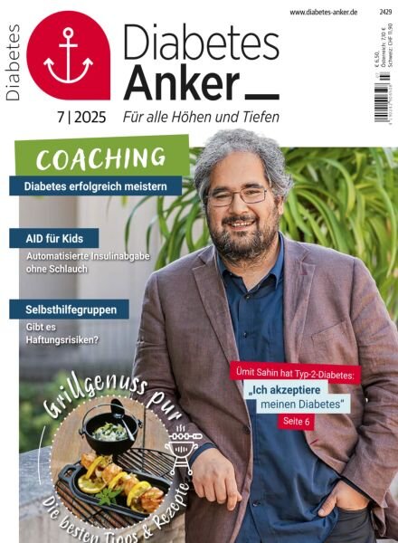 Diabetes Anker – Juli 2025 Cover