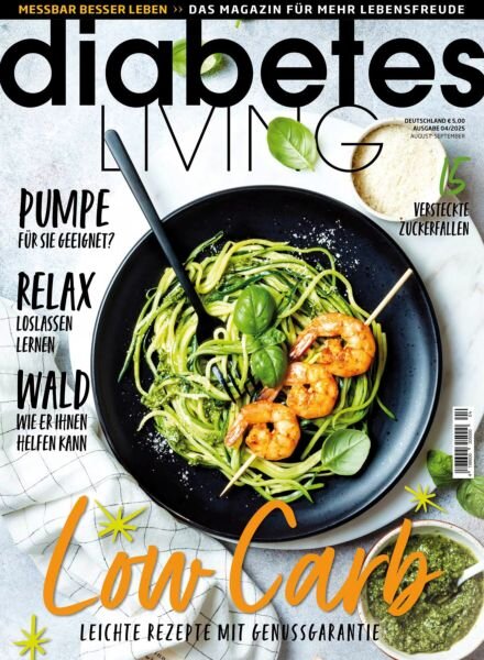 Diabetes Living Germany – August-September 2025 Cover