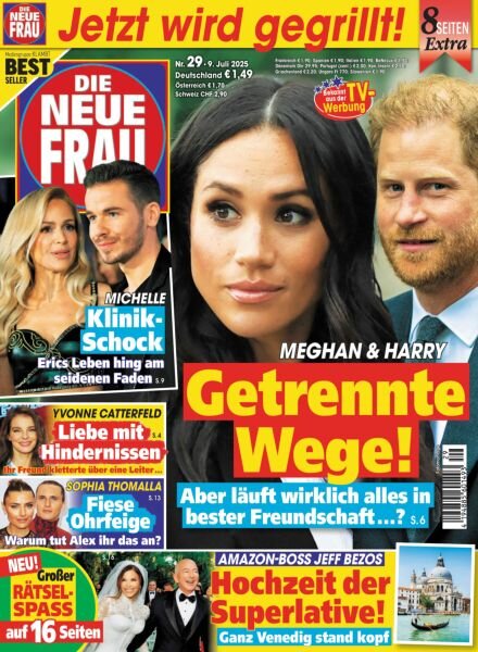 Die Neue Frau – 9 Juli 2025 Cover