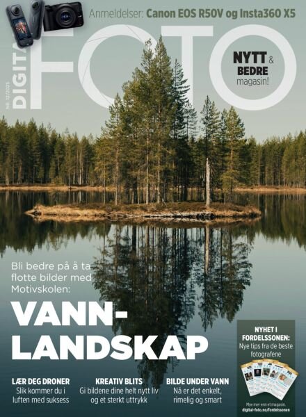 Digital Foto Norge – Juli 2025 Cover
