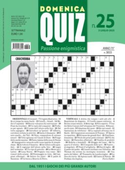 Domenica Quiz – 3 Luglio 2025