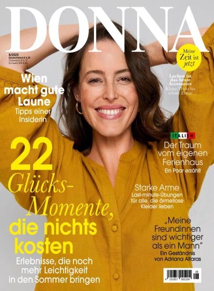 Donna – August 2025 Cover