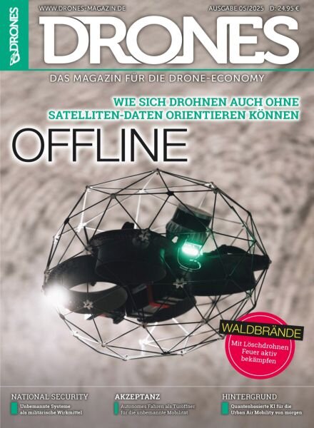 Drones – Juli 2025 Cover