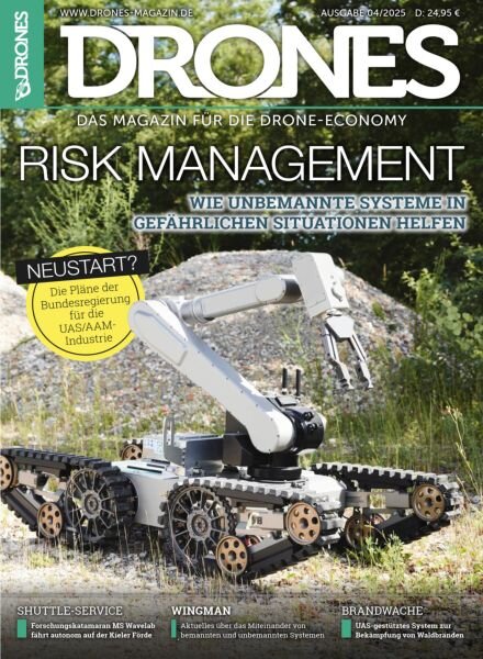Drones Magazin – Nr 4 2025 Cover