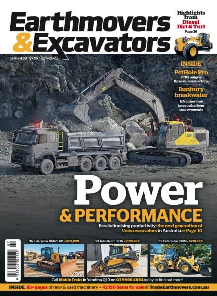 Earthmovers & Excavators – June 2025 Cover