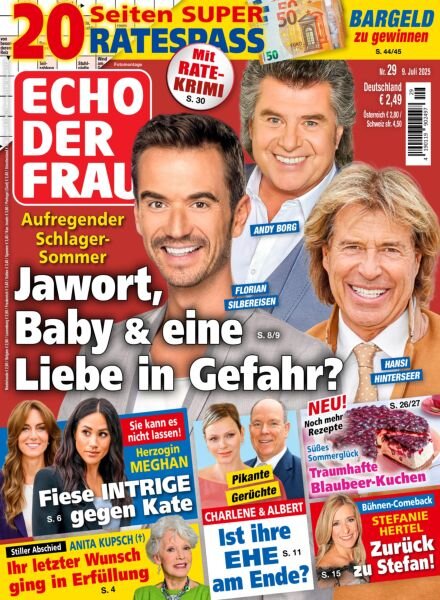 Echo der Frau – 9 Juli 2025 Cover