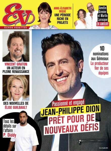 echos Vedettes – 12 Juillet 2025 Cover