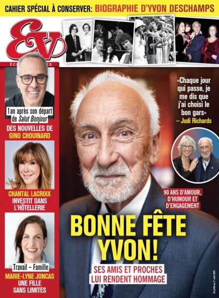 echos Vedettes – 26 Juillet 2025 Cover