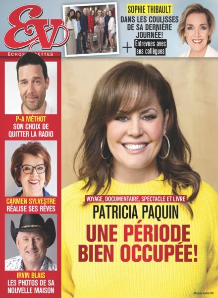 echos Vedettes – 28 Juin 2025 Cover