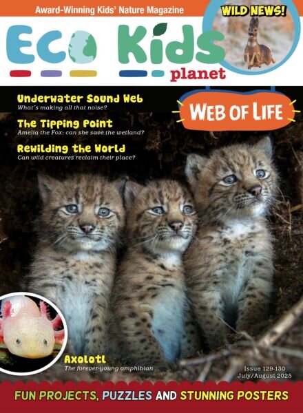 Eco Kids Planet Magazine – July-August 2025 Cover