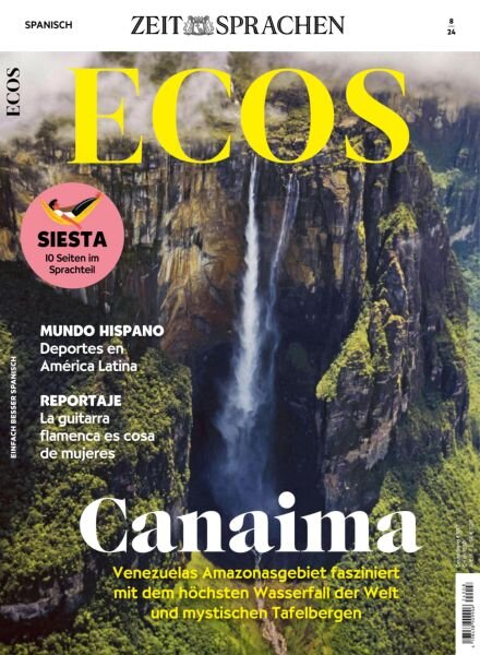 Ecos Magazin – Nr 8 2024 Cover