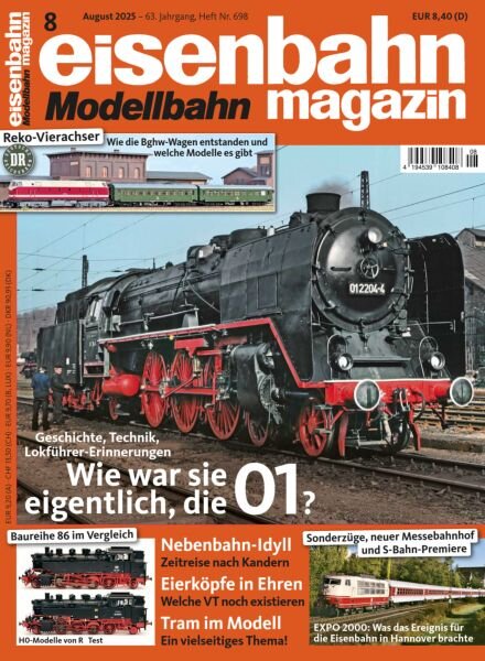 Eisenbahn Magazin – August 2025 Cover
