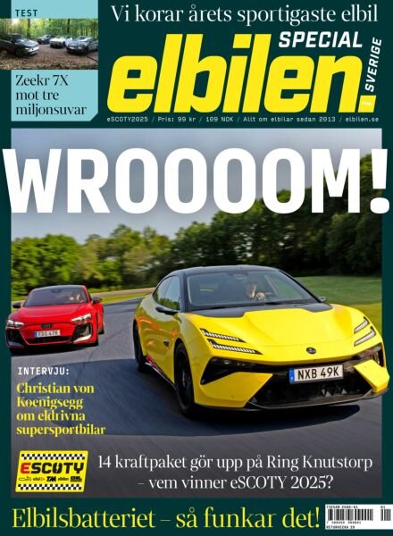 Elbilen – 23 Juli 2025 Cover