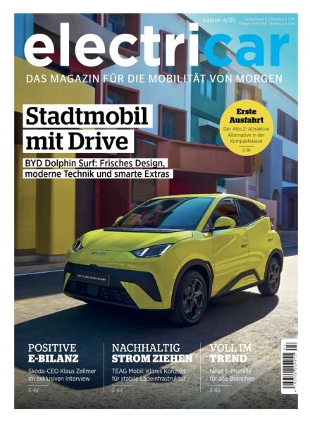electricar Magazin – Nr 4 2025 Cover