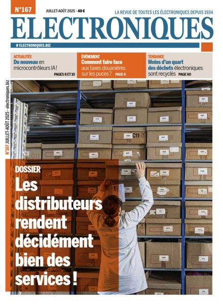 Electroniques – Juillet-Aout 2025 Cover
