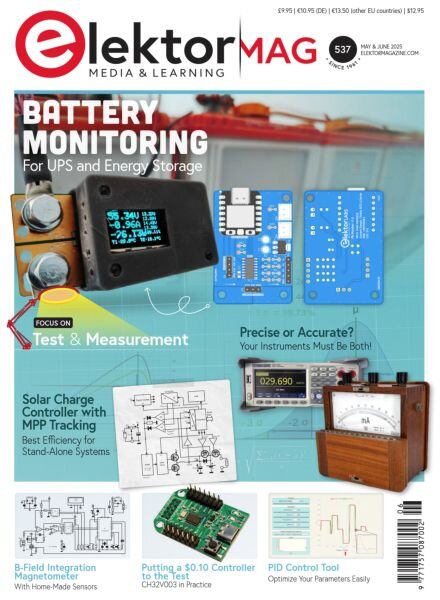 Elektor Mag – May-June 2025 Cover