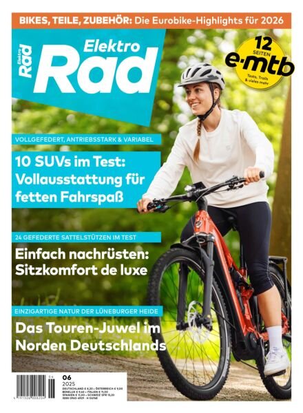ElektroRad – Juli 2025 Cover