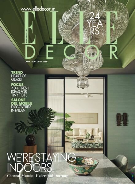 Elle Decor India – June-July 2025 Cover
