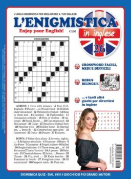 Enigmistica in inglese – Luglio-Settembre 2025