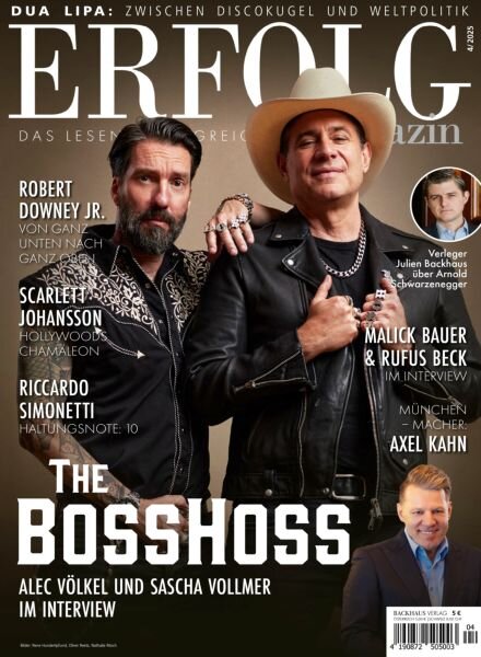Erfolg Magazin – 30 Juni 2025 Cover